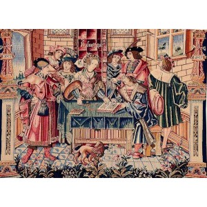 Gobelin tapisserie Arithmétique